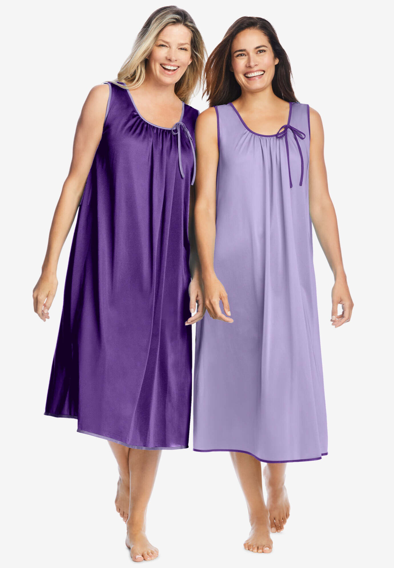 2-Pack Sleeveless Nightgown
