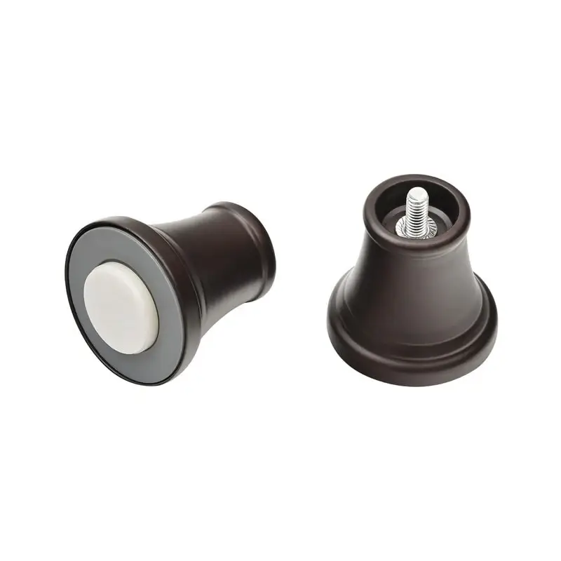 Utopia Alley Adjustable 72-Inch Shower Curtain Tension Rod - Rust-Proof Aluminum with Rubber End Cap, No Drill Installation
