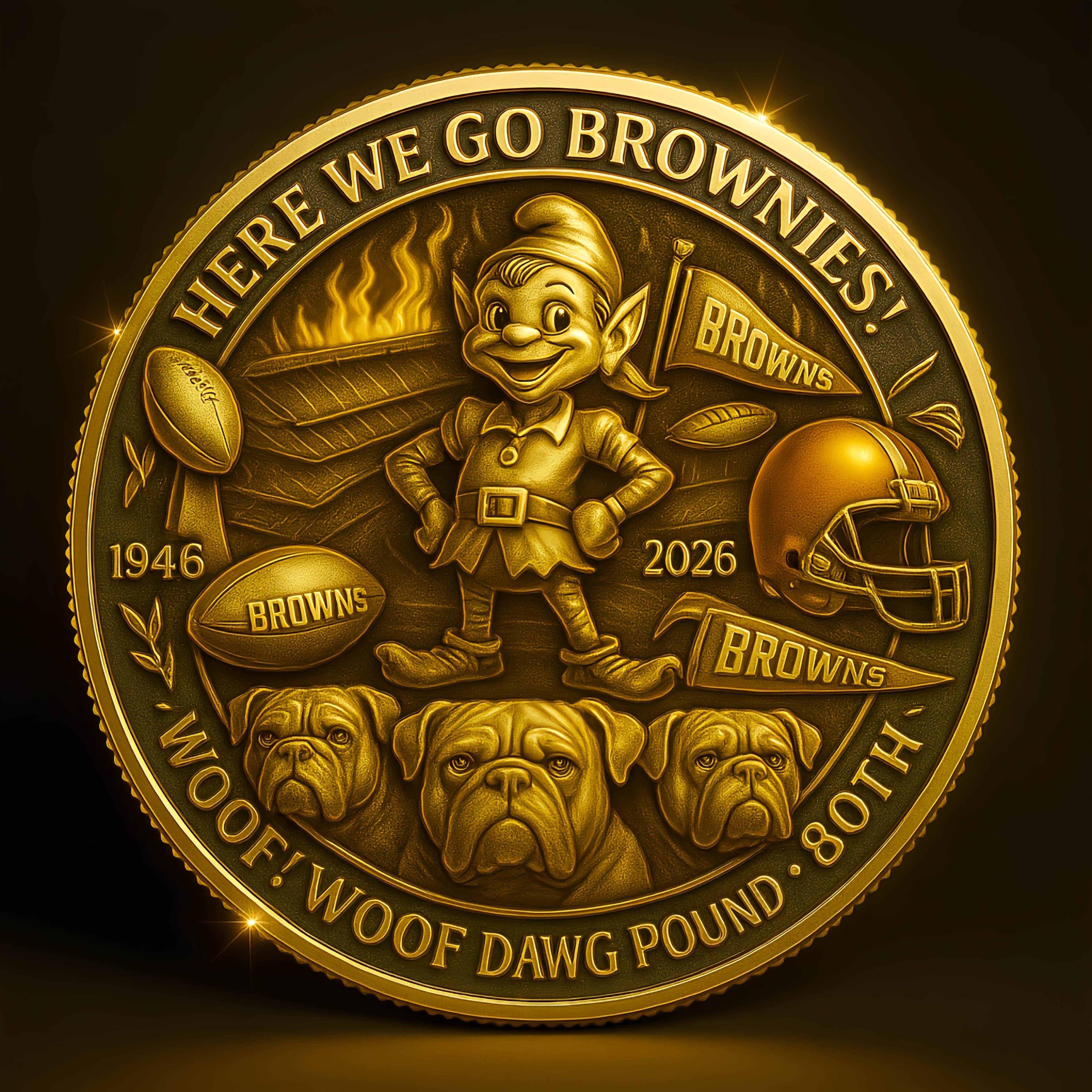 Cleveland Browns·80th Anniversary Commemorative Coin