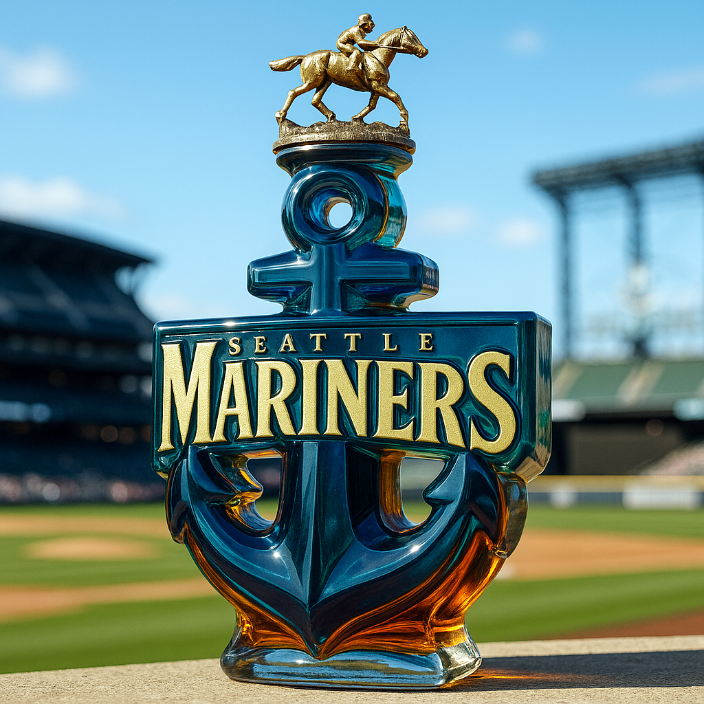 Seattle Mariners Limited Edition Whiskey Bottle