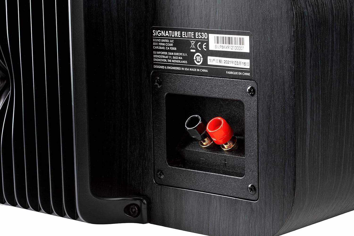 Polk Audio Signature Elite ES20 Bookshelf Speaker - Hi-Res Audio Certified,Dolby Atmos & DTS:X Compatible, 1