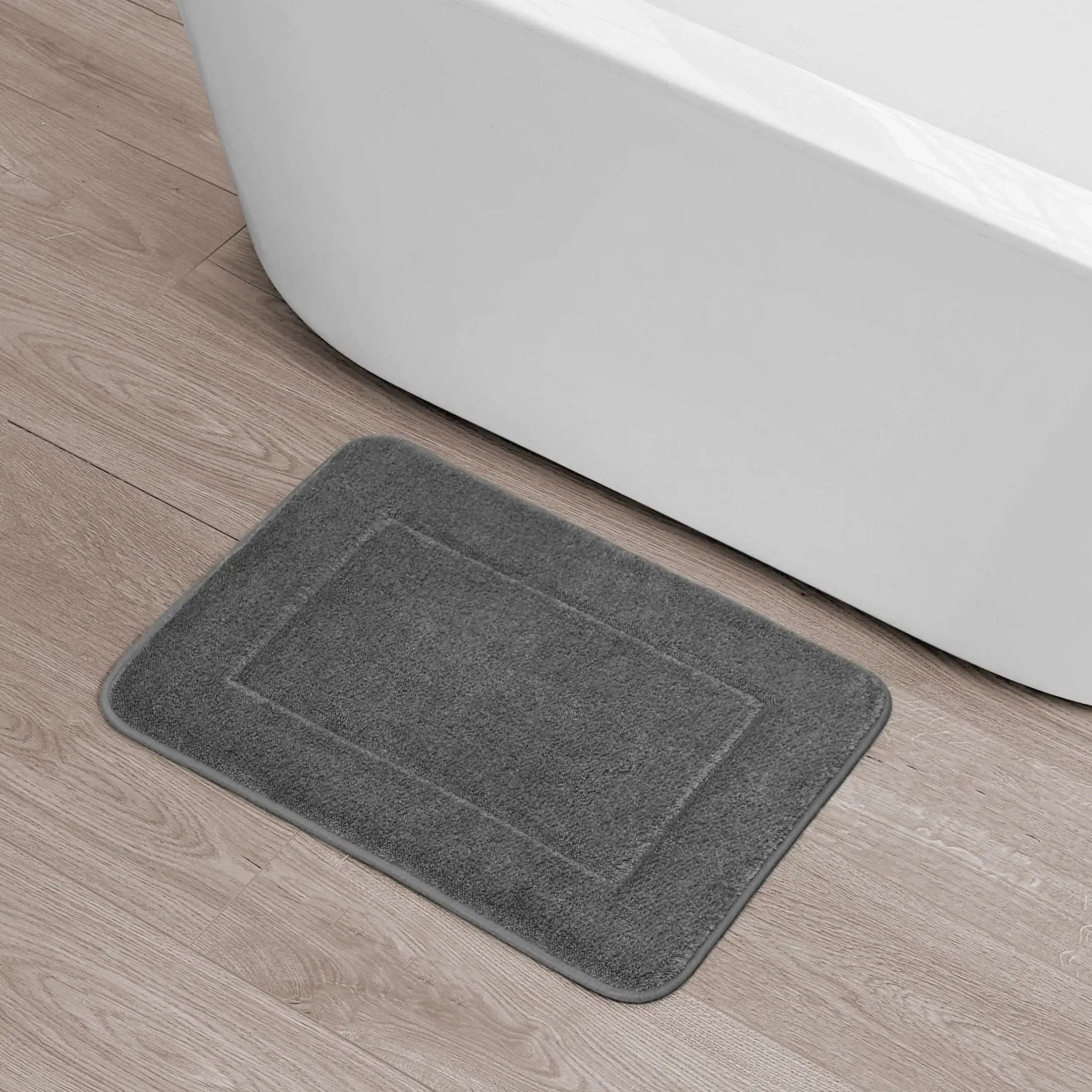 Oliver Brown Terry Memory Foam Bath Mat