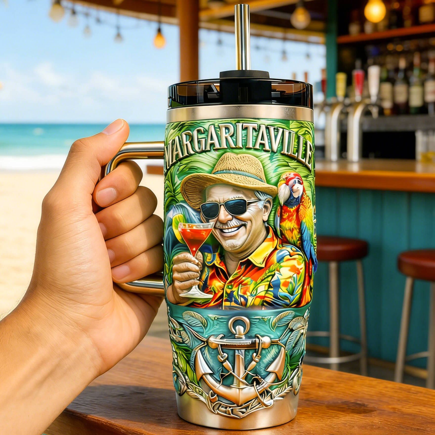 🌴Jimmy Buffett Margaritaville Tumbler