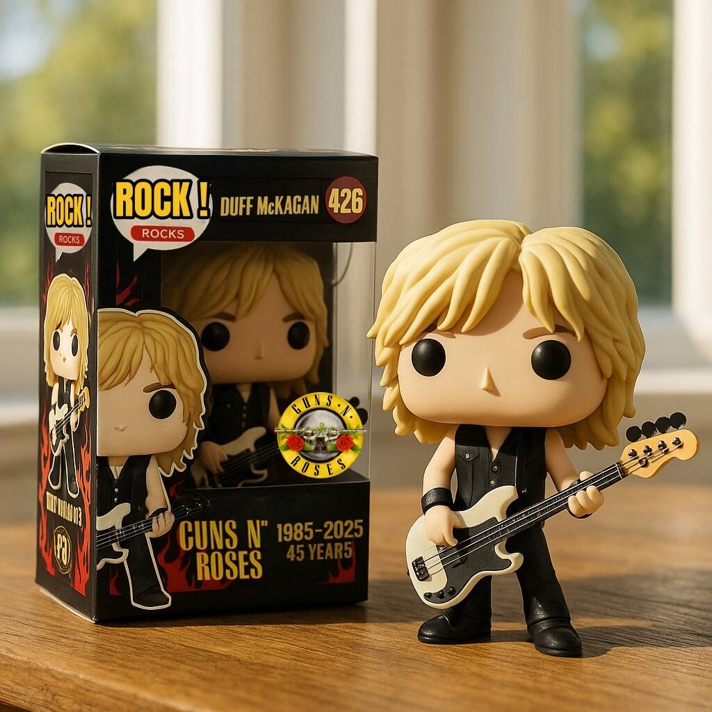 Guns N’ Roses 45th Anniversary Pop Figure!