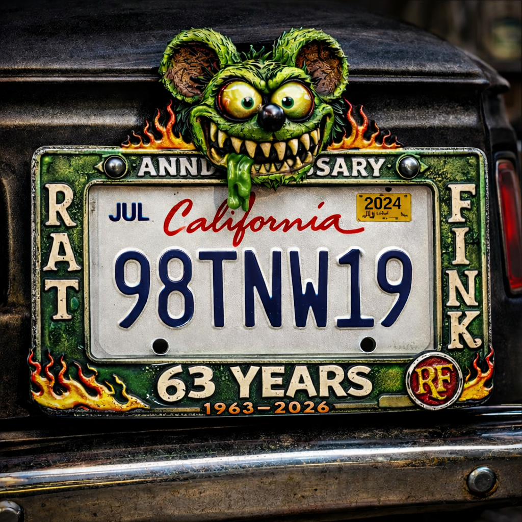 RF 63rd Anniversary License Plate Frame
