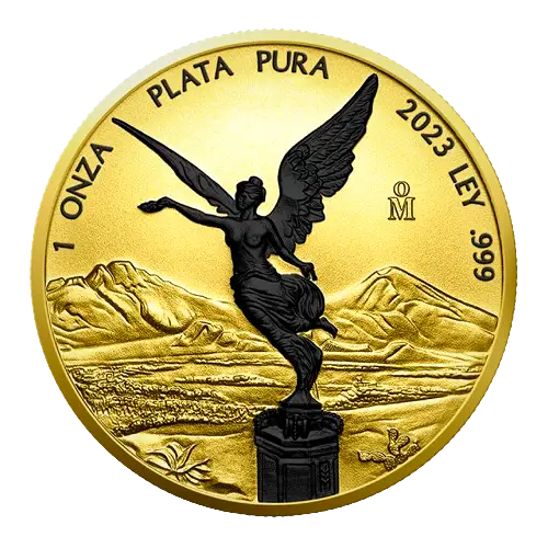 Libertad 2023 24k Gold & Black Platinum