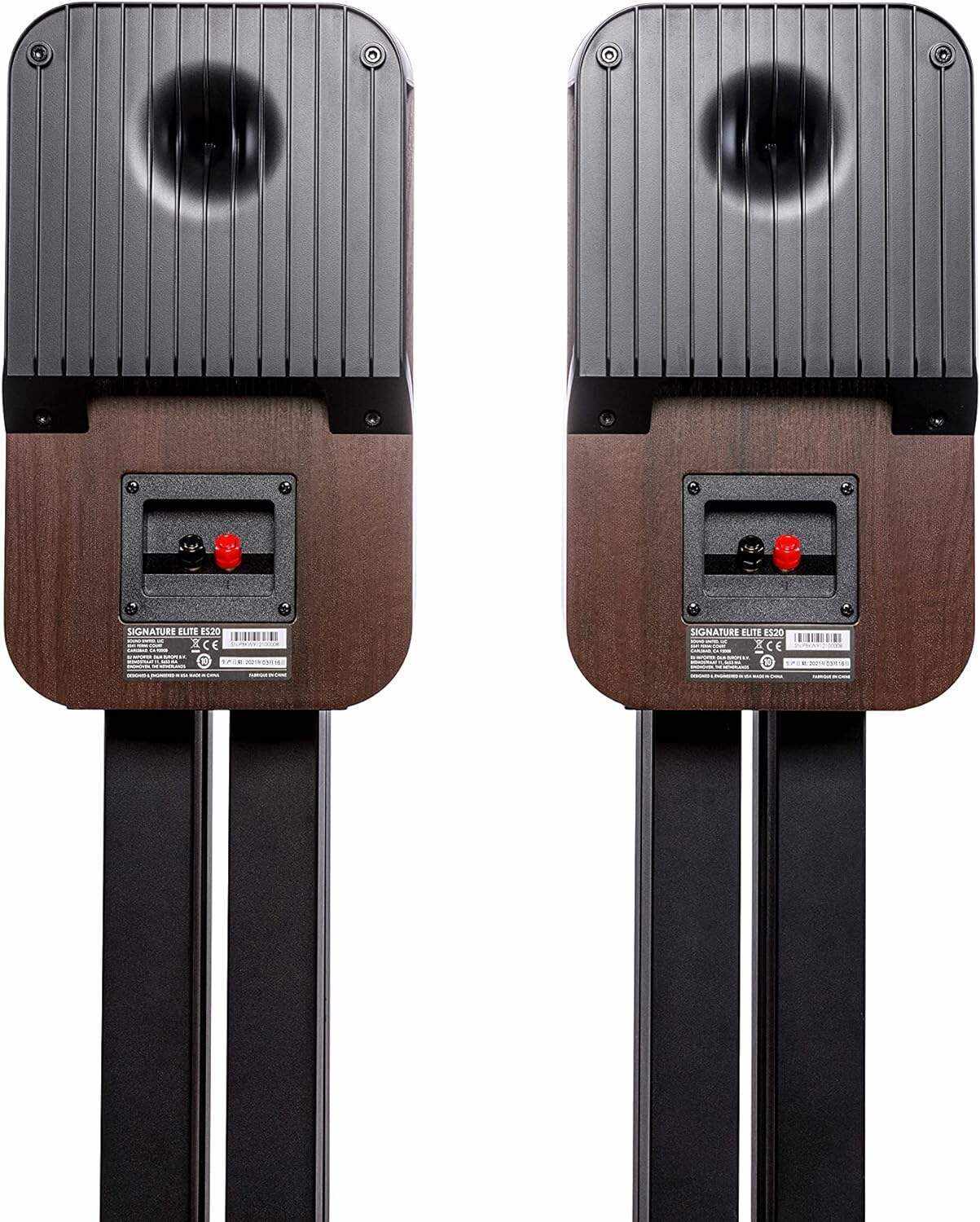 Polk Audio Signature Elite ES20 Bookshelf Speaker - Hi-Res Audio Certified,Dolby Atmos & DTS:X Compatible, 1
