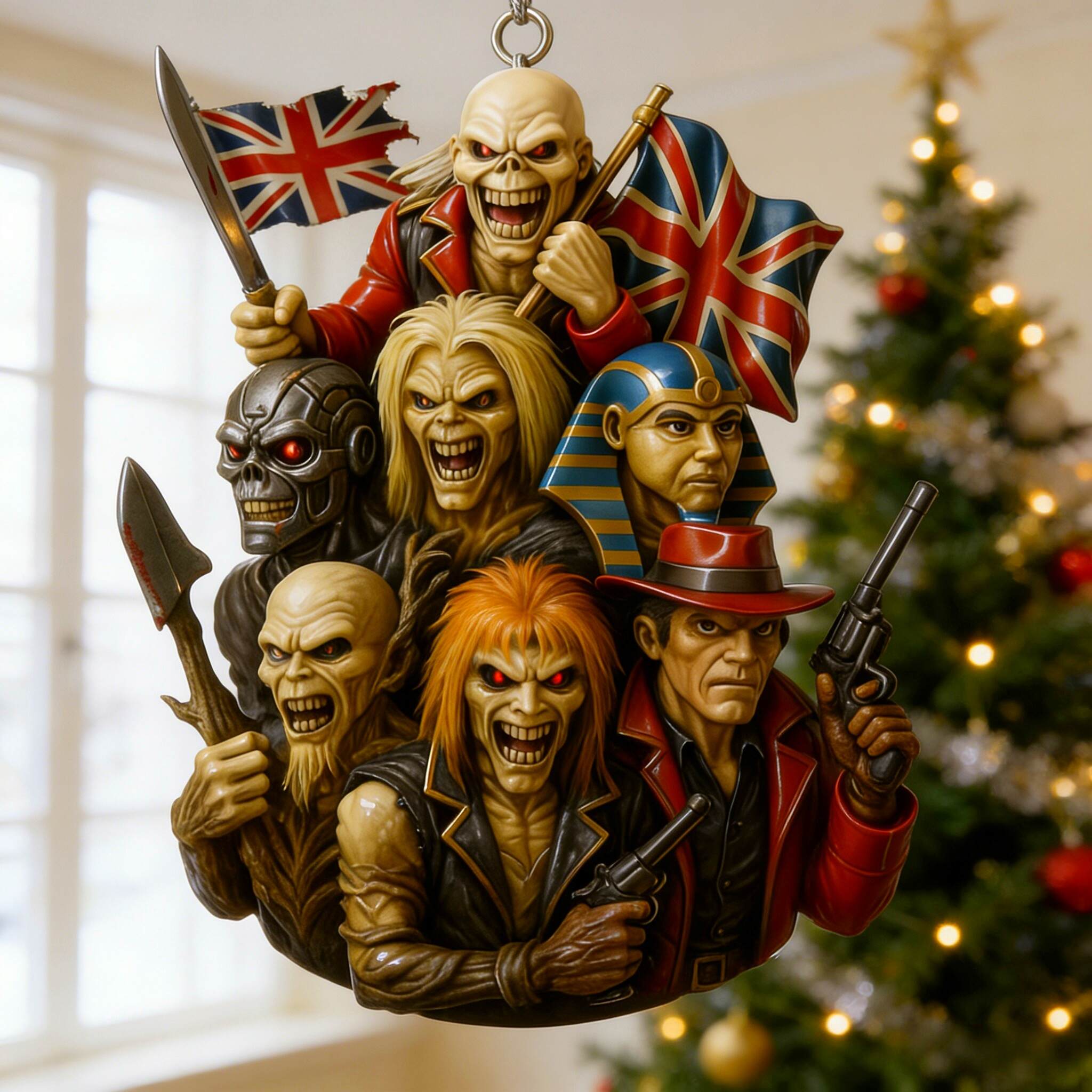 Eddie Legends Multiverse Ornament