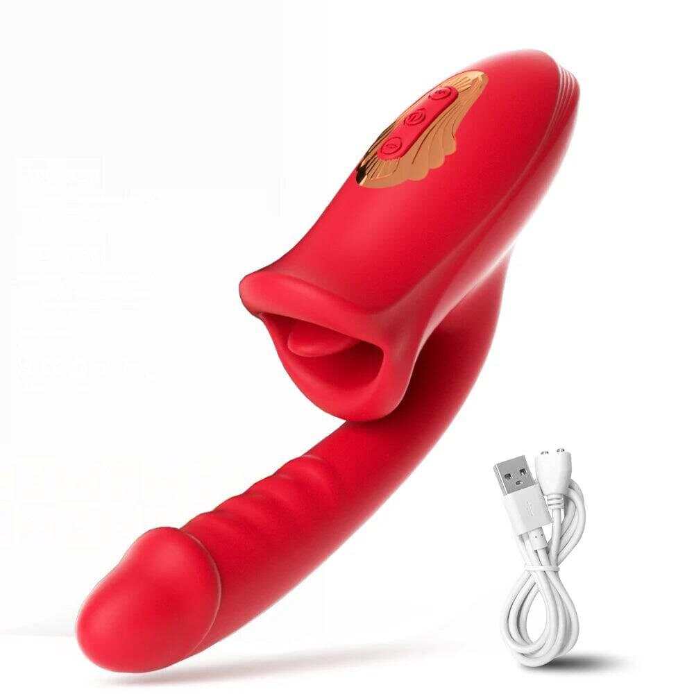 PASSION PULSE Patting Dildo Vibrator: Clit & G-Spot Stimulator