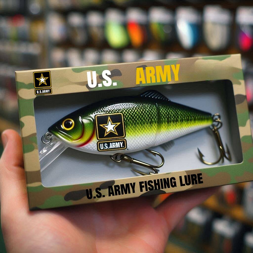🎖️🐟U.S. Military Pride Fishing Lure
