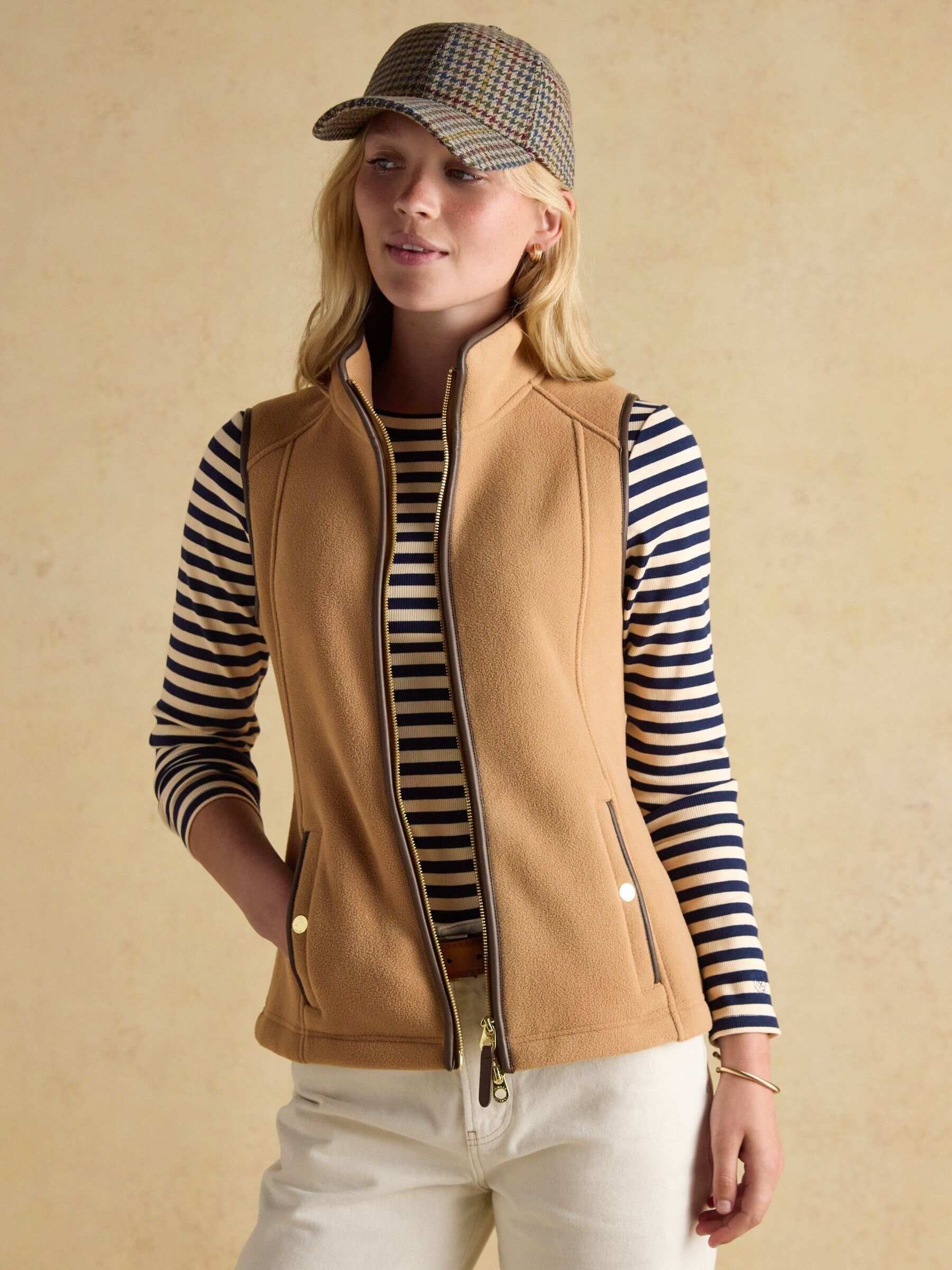 Heritage Black Fleece Gilet