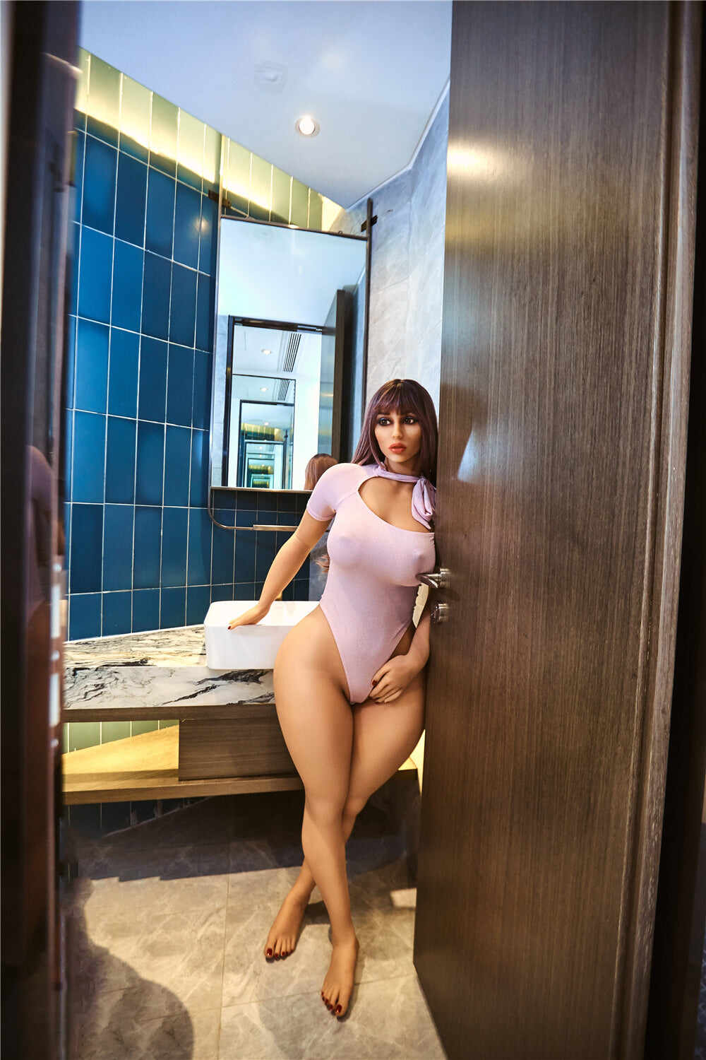 US Stock - Irontechdoll Natalia 5ft11/ 156cm #73 Head TPE Chubby Adult Sex Doll With Fat Ass