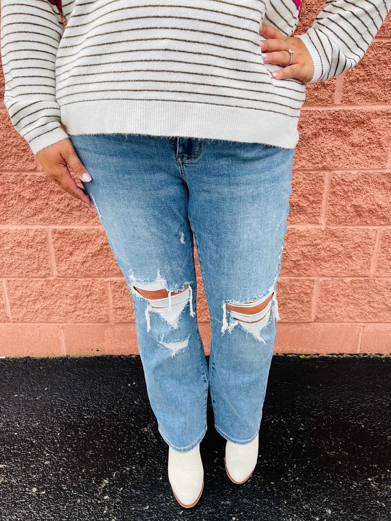 Plus/Reg Made For Walkin' Bootcut Jeans