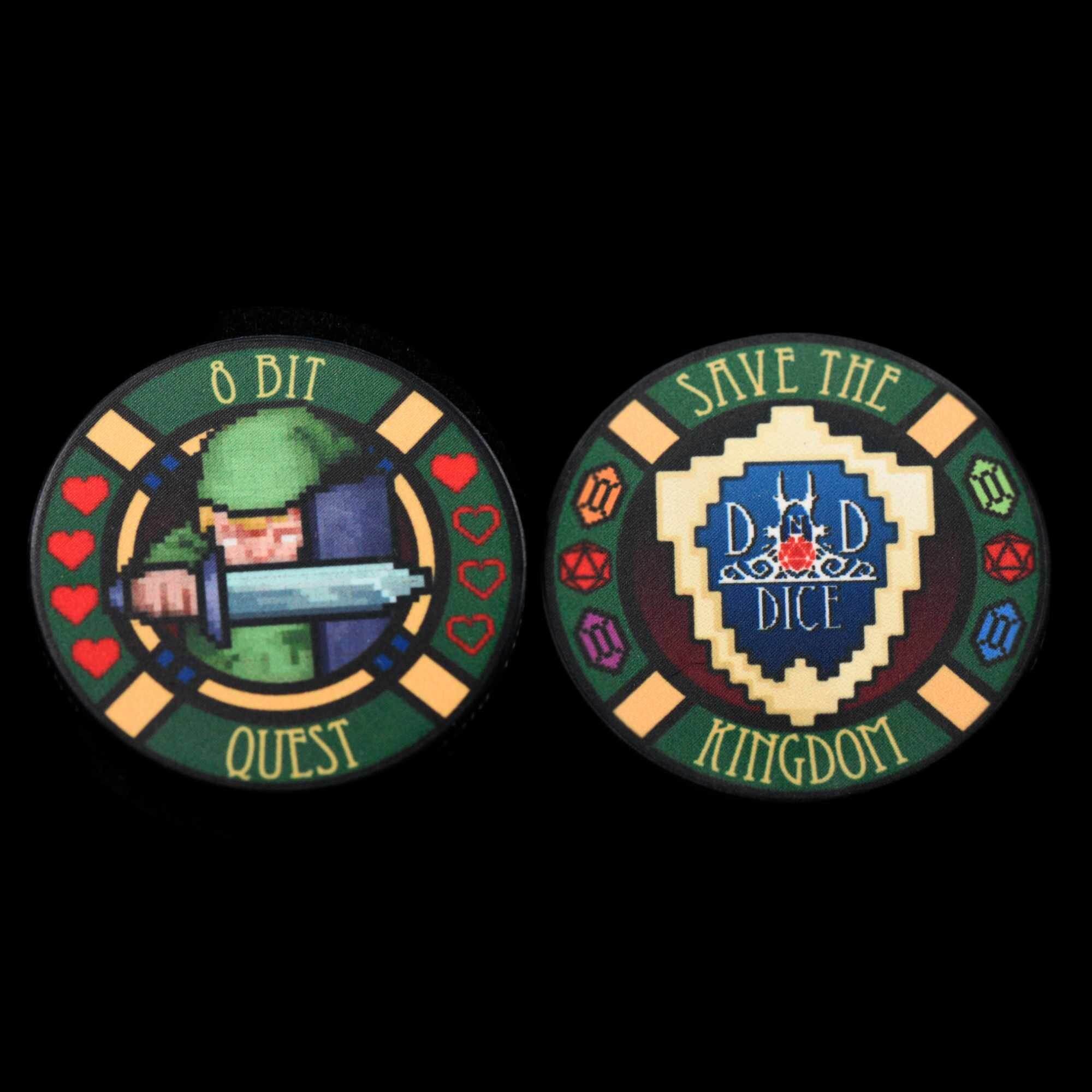 8BIT Quest Exclusive 12 Dice Set