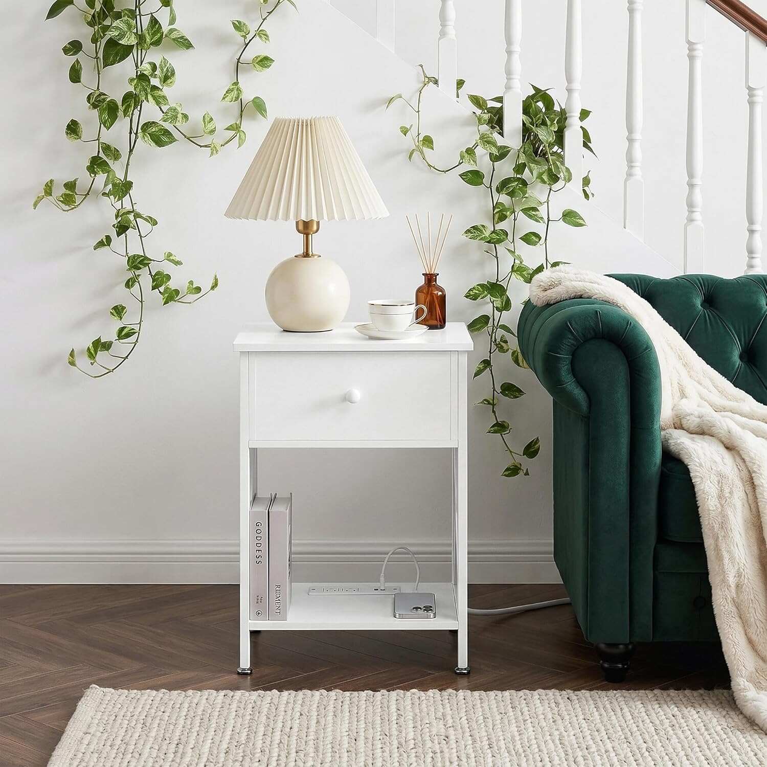 VECELO Nightstand Set of 2