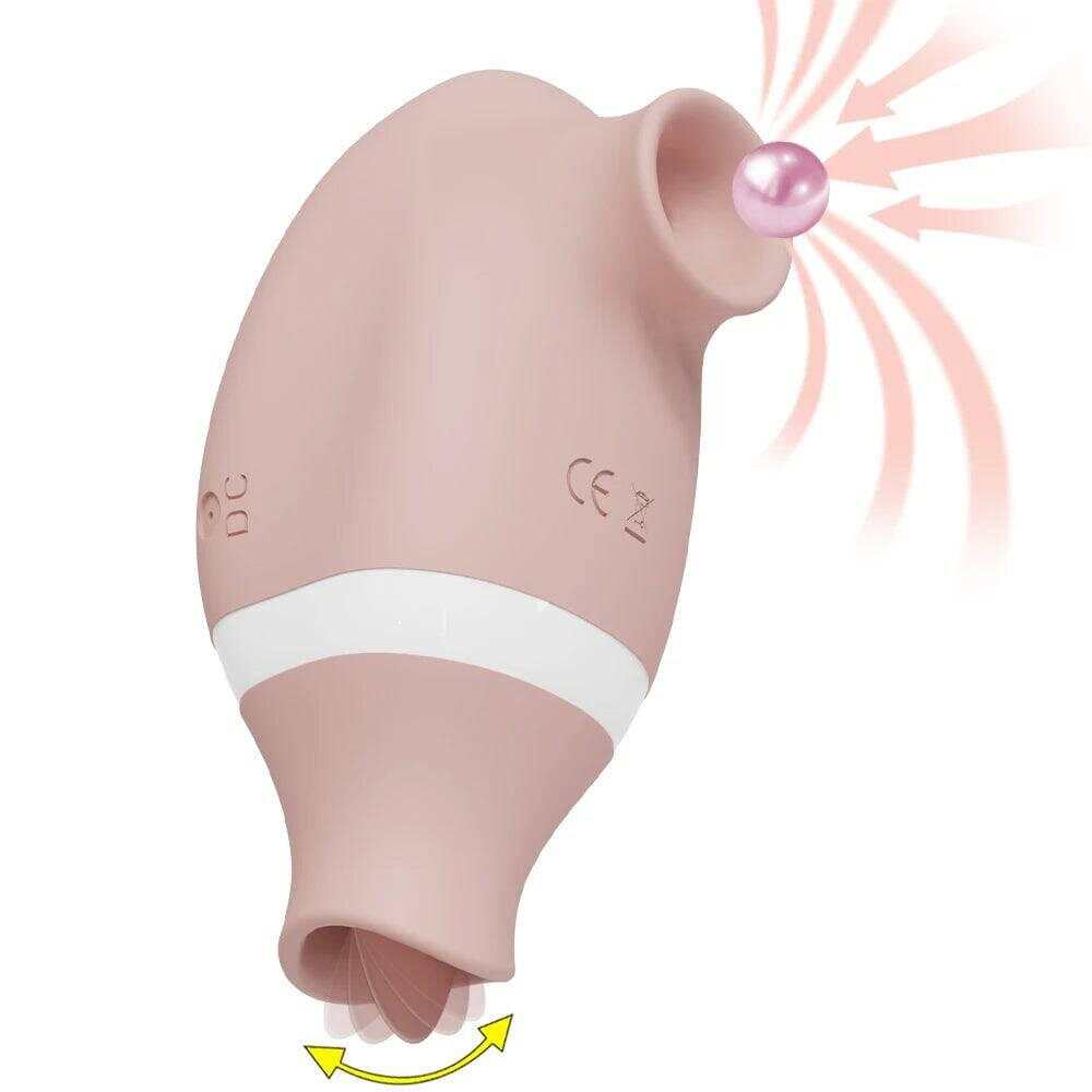 2-in-1 Clitoris Sucking & Vibrating Egg: Powerful Stimulator for Women