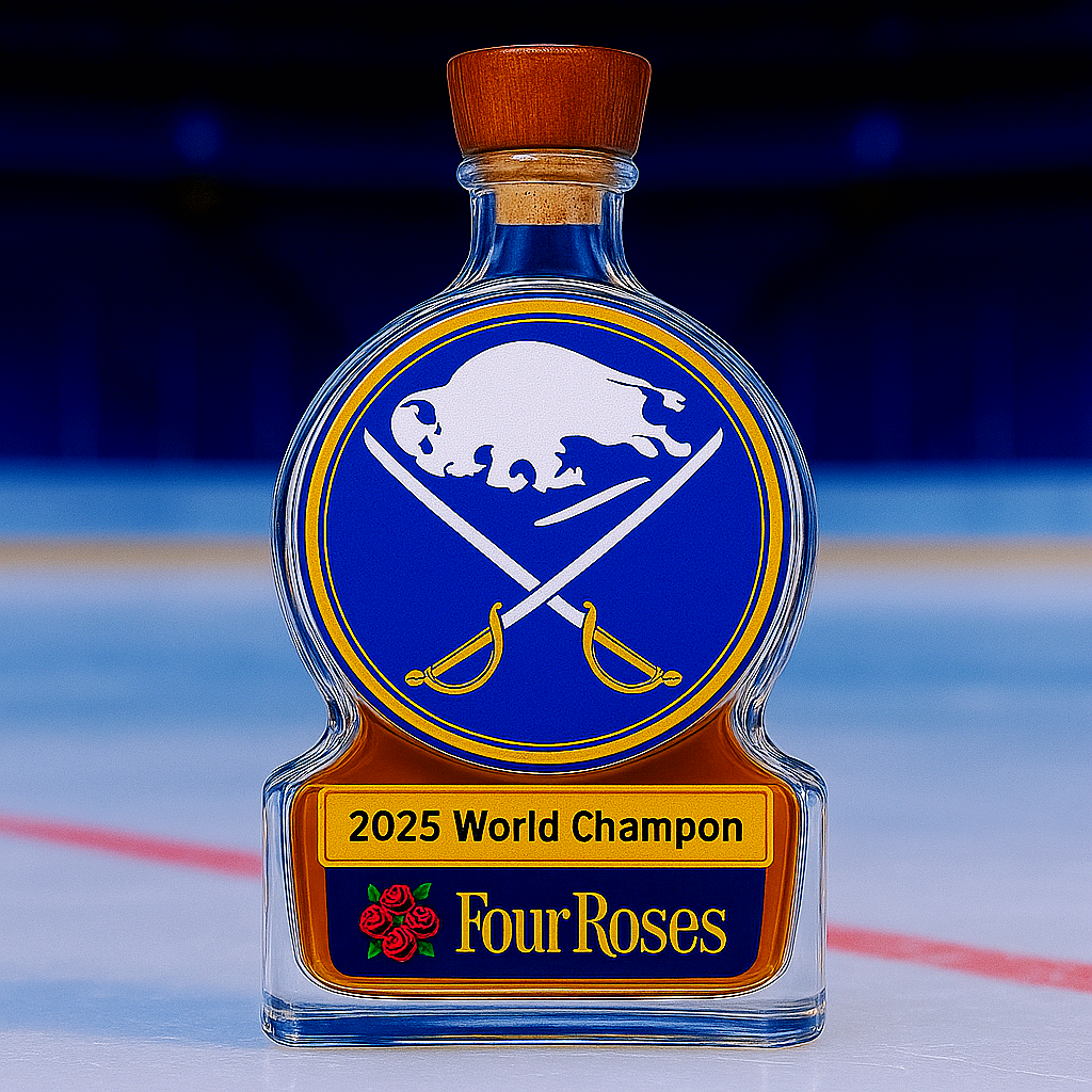Glory on Ice Whisky Bottle – 2025 World Champion Edition