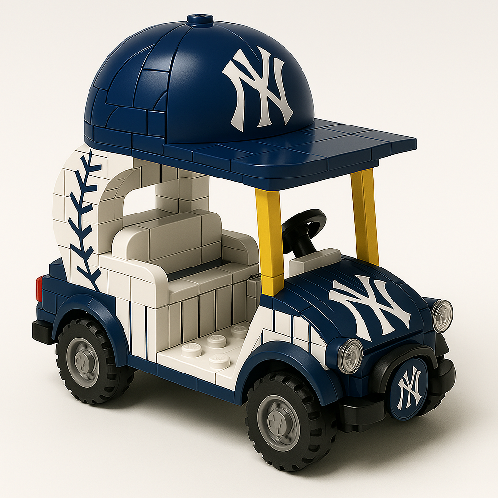 Baseball Team Cart Building Blocks