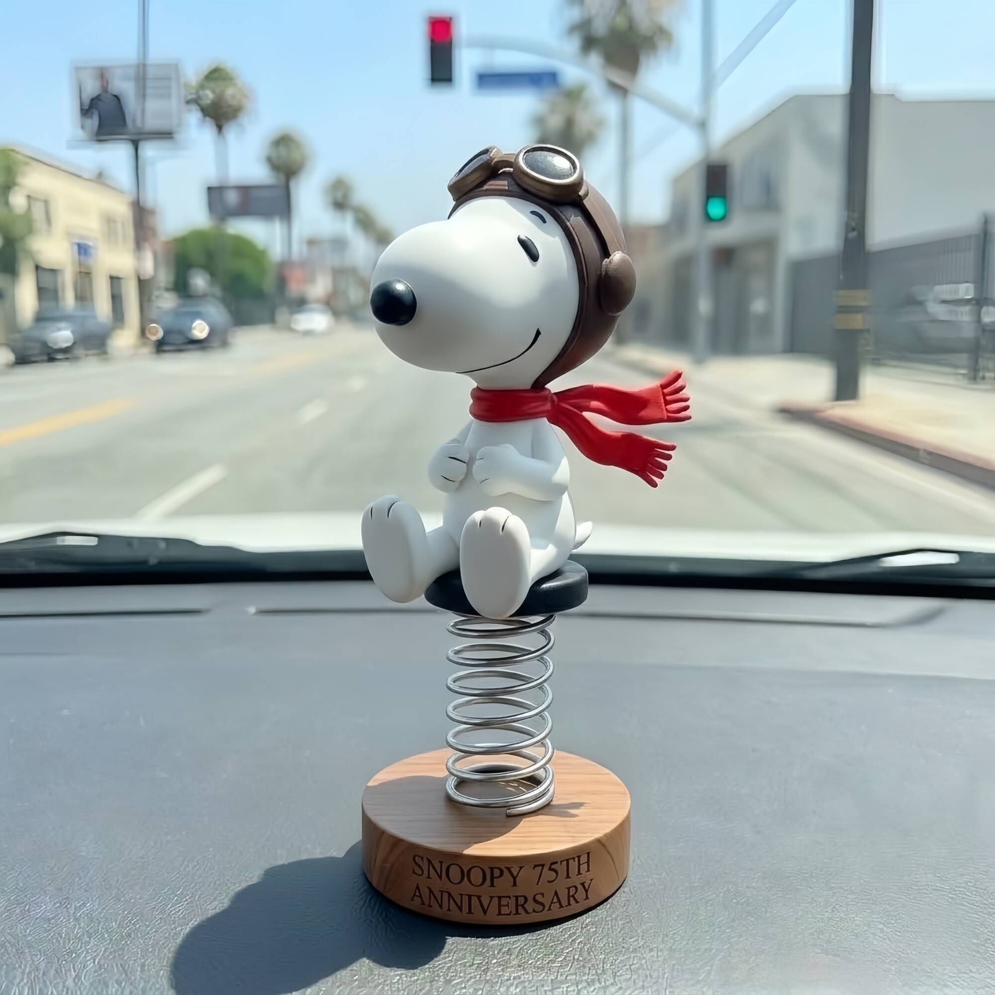 Snoopy 75nd Anniversary Commemorative Bobblehead
