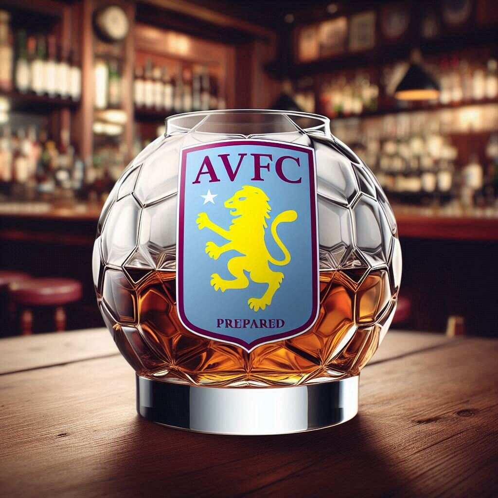 ⚽Premier League Football Glass