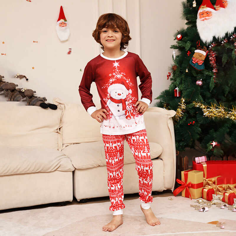 Snowman Christmas Family Outfit
