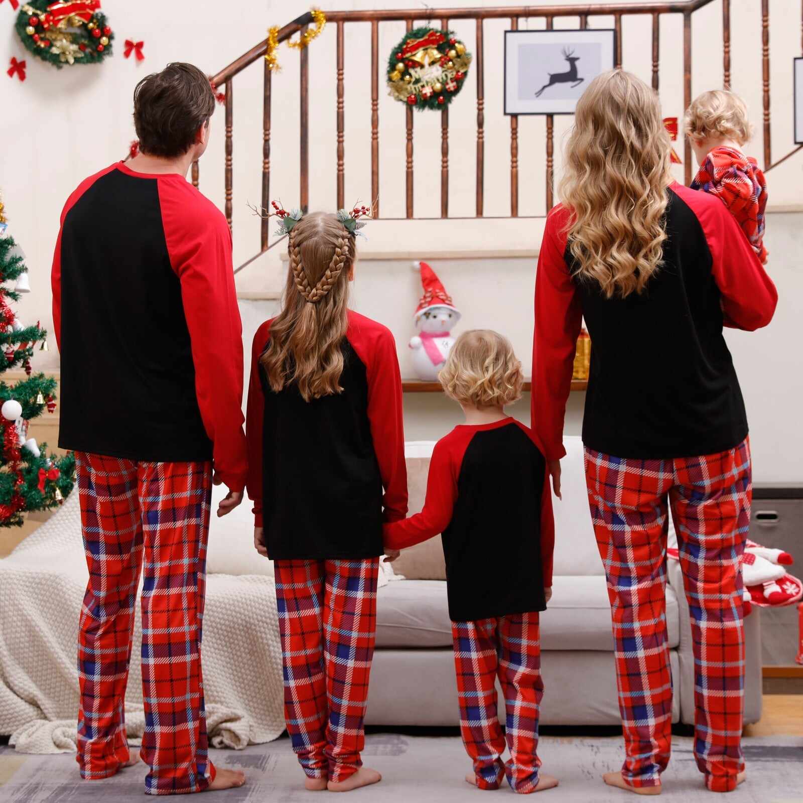 Family Matching Pajamas Set Merry Christmas