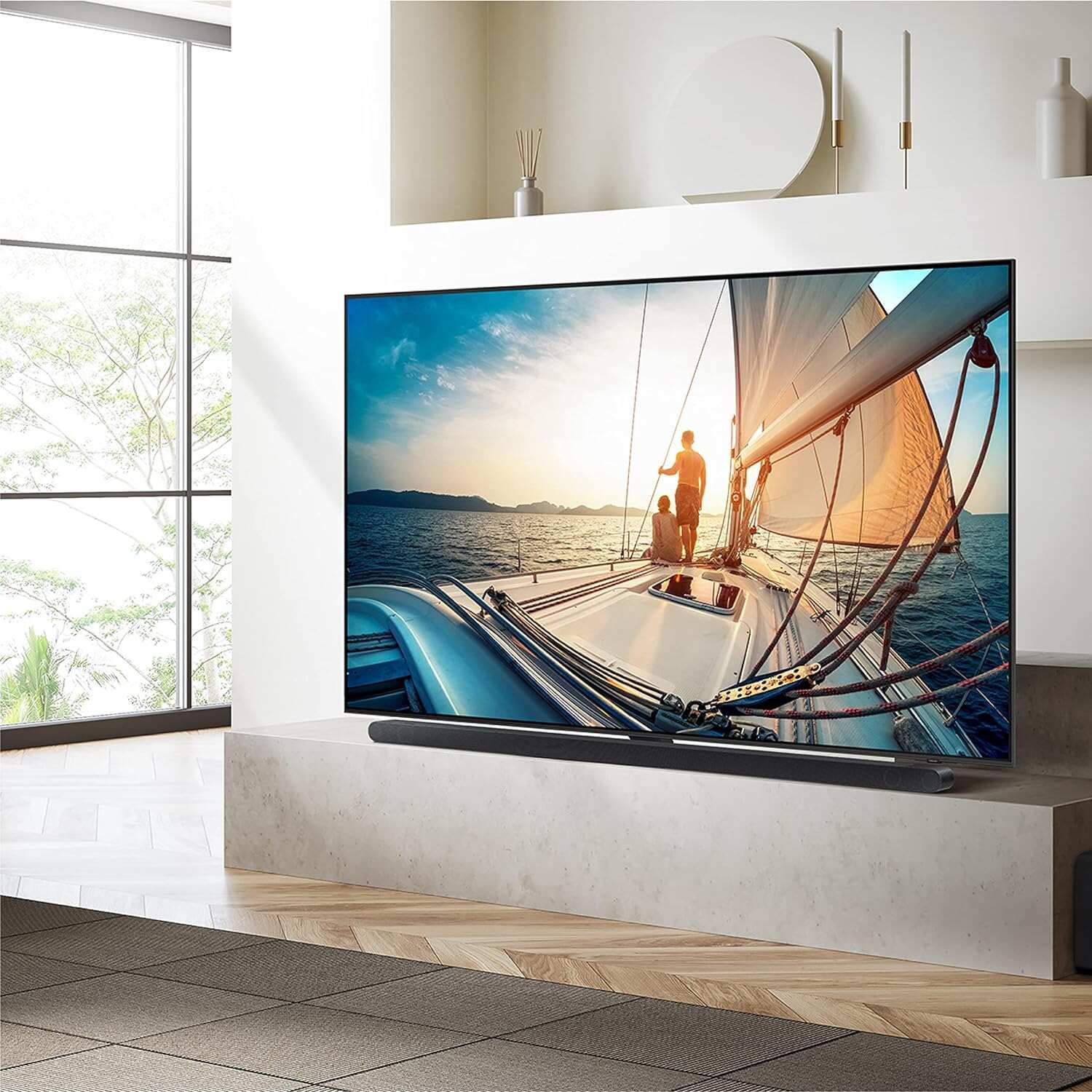 SAMSUNG 55-Inch Class Neo QLED 4K QN90C Series Neo Quantum HDR+, Dolby Atmos, Object Tracking Sound+, Anti-Glare, Gaming Hub, Q-Symphony, Smart TV with Alexa Built-in (QN55QN90C, 2023 Model)