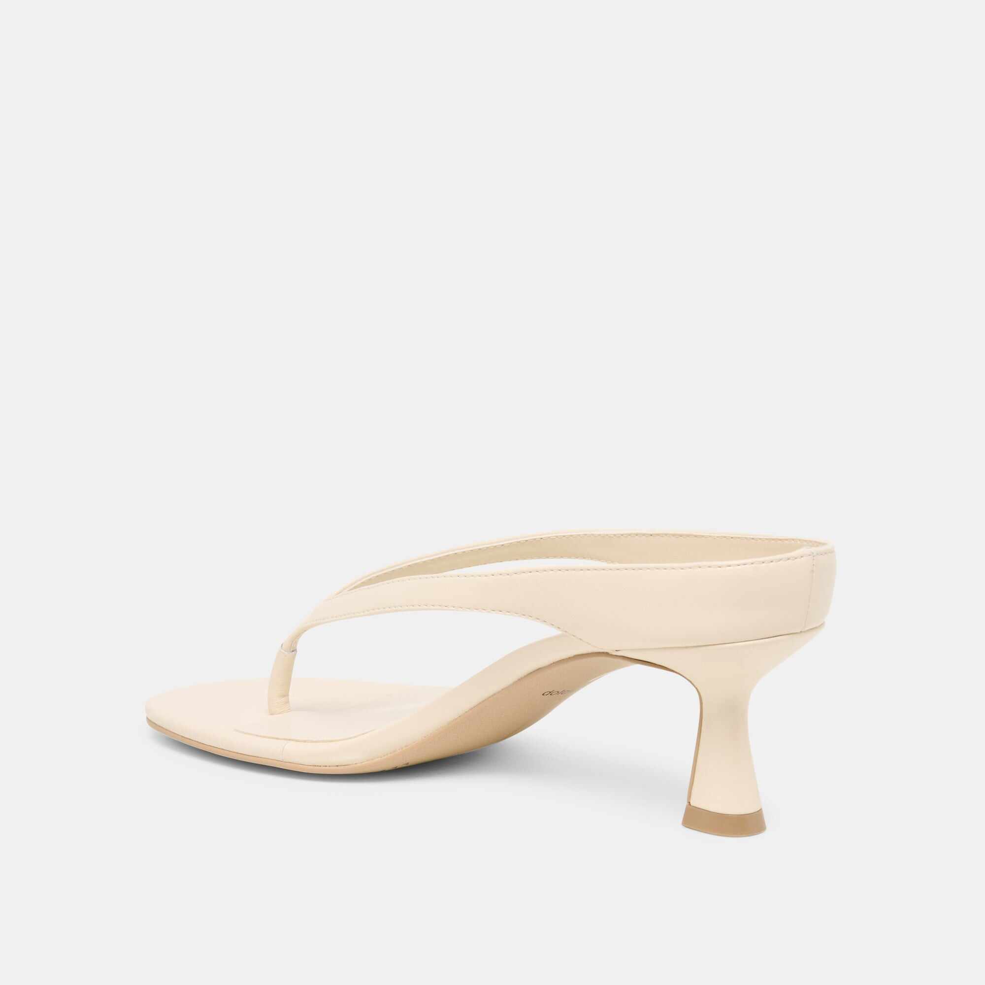 DOREEN HEELS BONE LEATHER