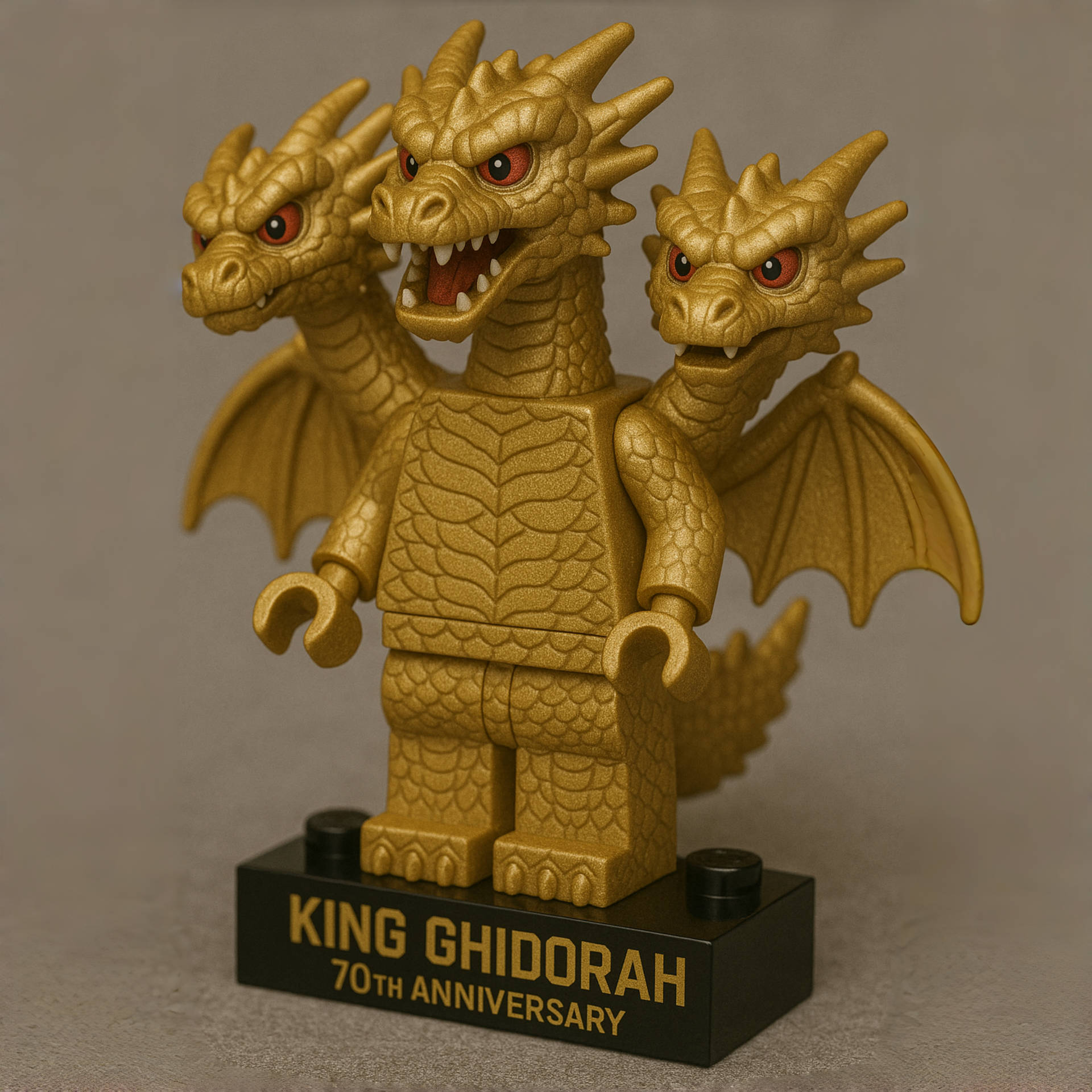 Godzilla Minifigure 70th Anniversary Edition