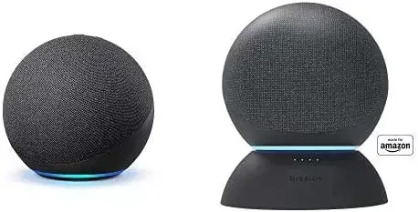 Echo (4th Gen) | With premium sound, smart home hub, and Alexa | Glacier White