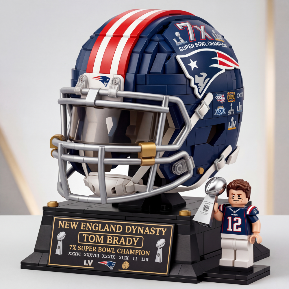 Brady 7 Rings Legacy Helmet Collector Set