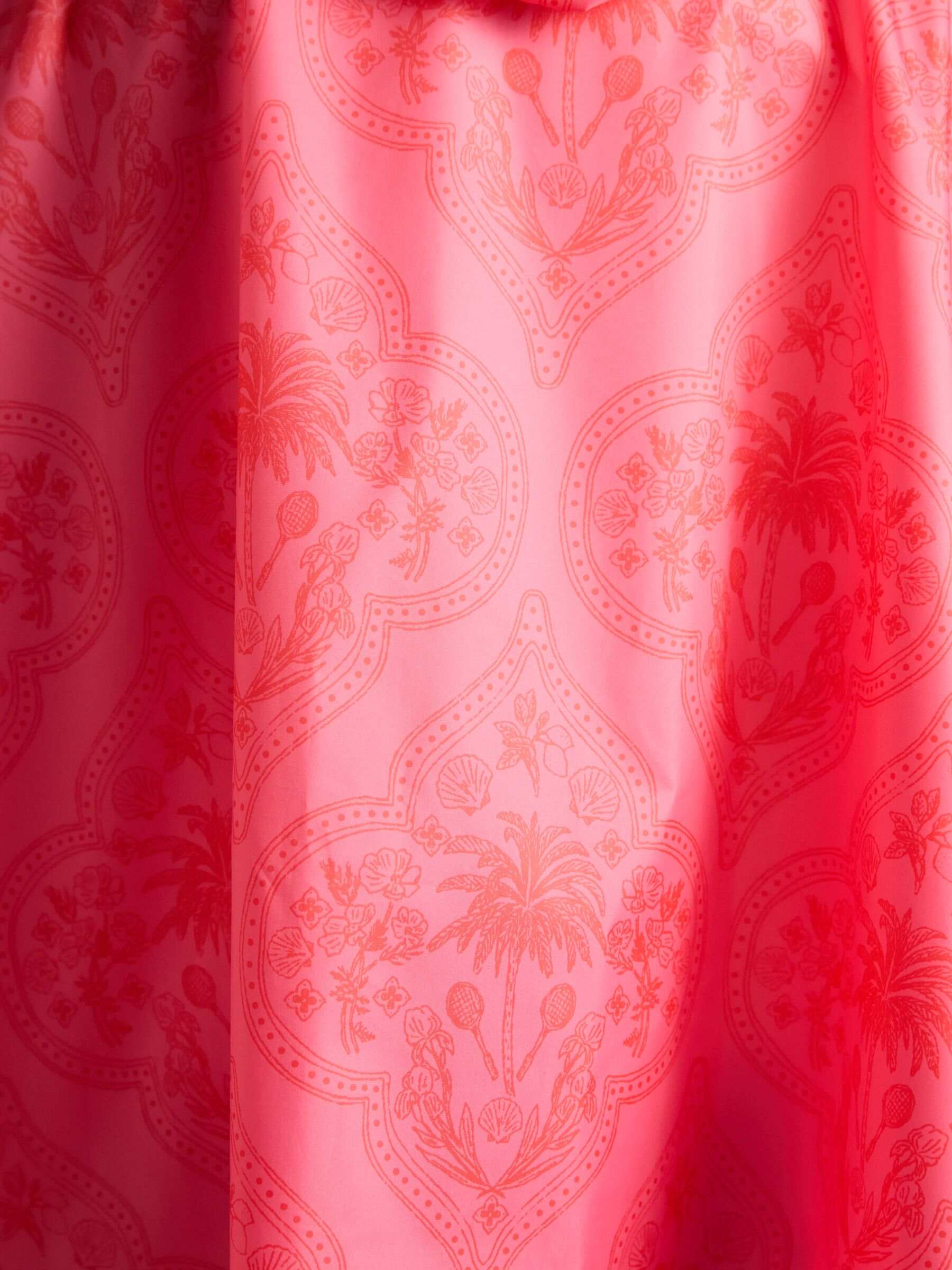 Elstow Pink Packable Poncho with Hood