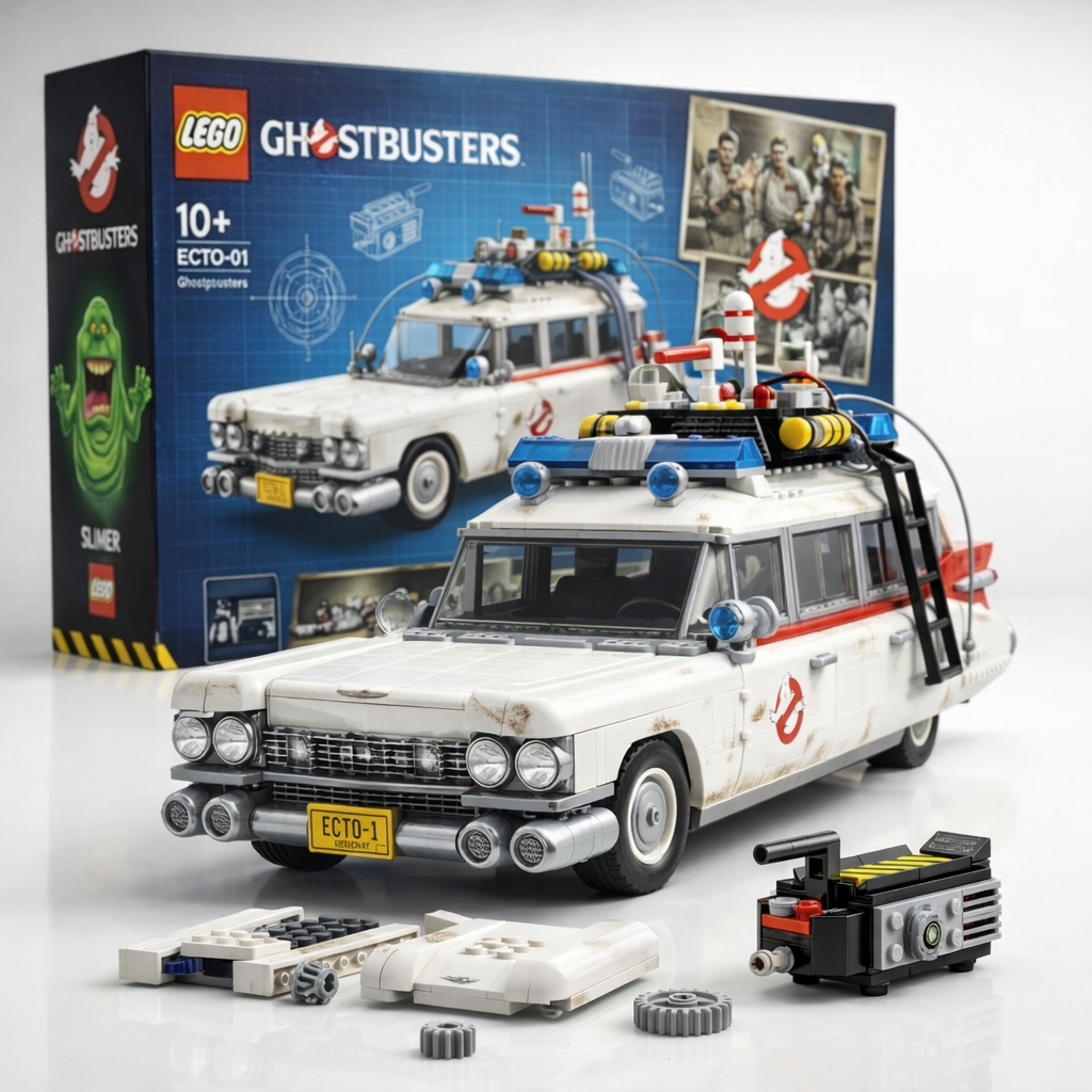 Ghostbusters Build Series – Ecto-1 & Chaos Creatures Collection