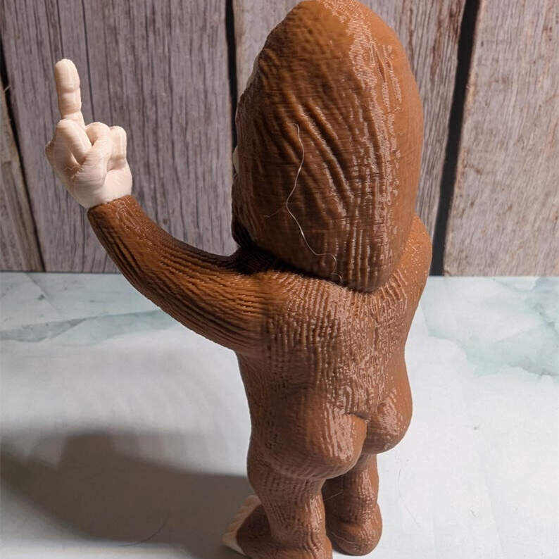 Cheeky Bigfoot Figurine