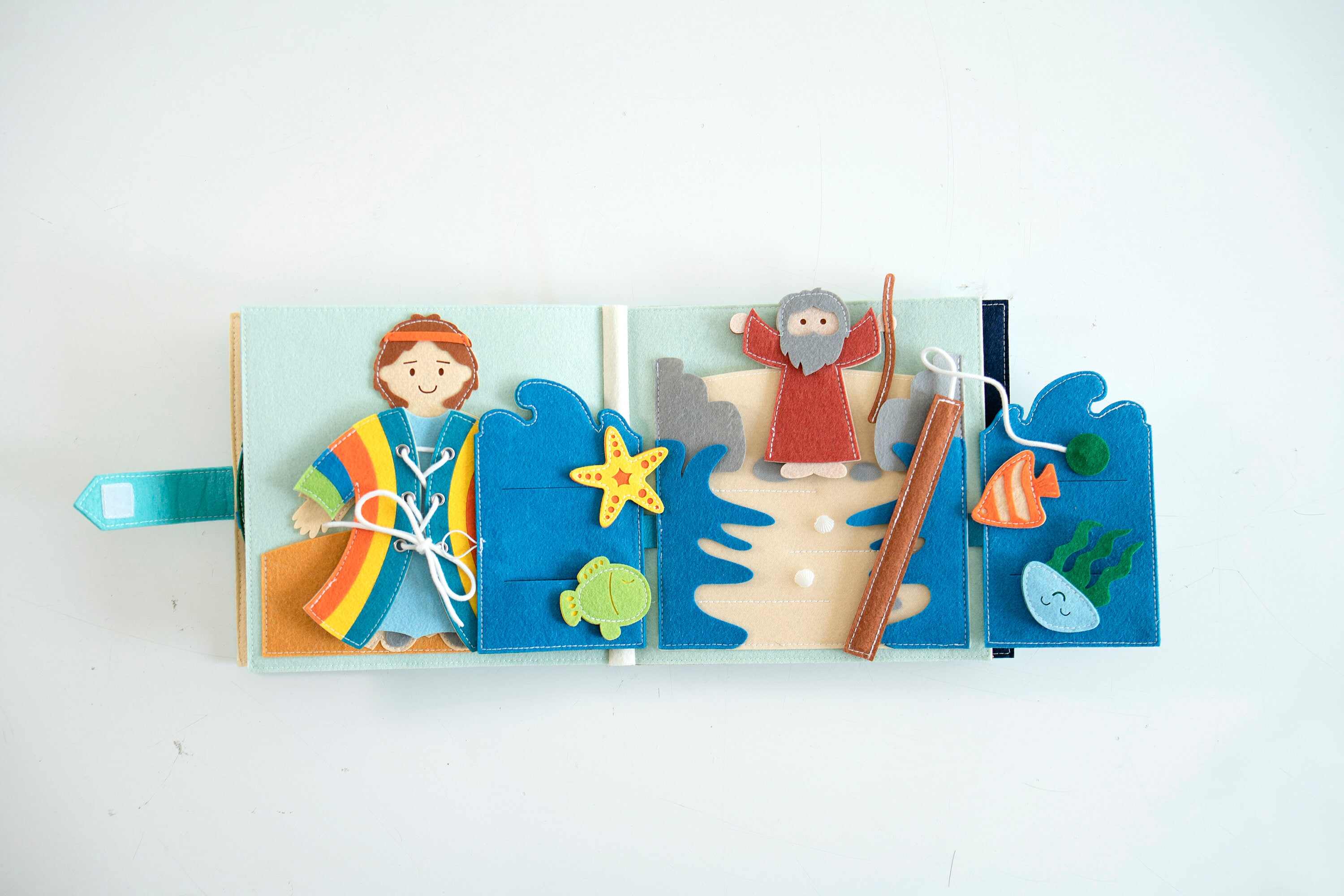 Bible Busy Book-Boy or Girl Baptism Gift