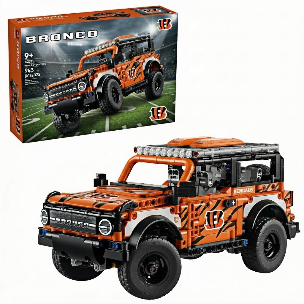 American Pro Football  × Bronco 60th Anniversary Collector Brick Set