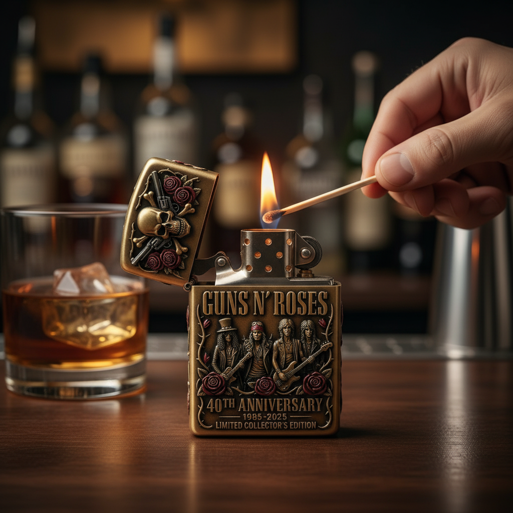 Guns N' Roses 40th Anniversary Limited Edition Lighter🔥