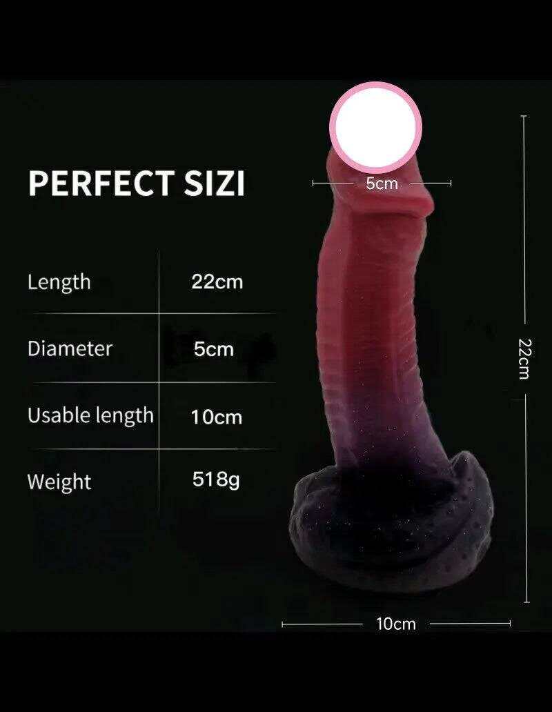 BDSM Monster Dildo – Horse, Dragon, and Dog-Inspired Realistic Suction Cup Toy