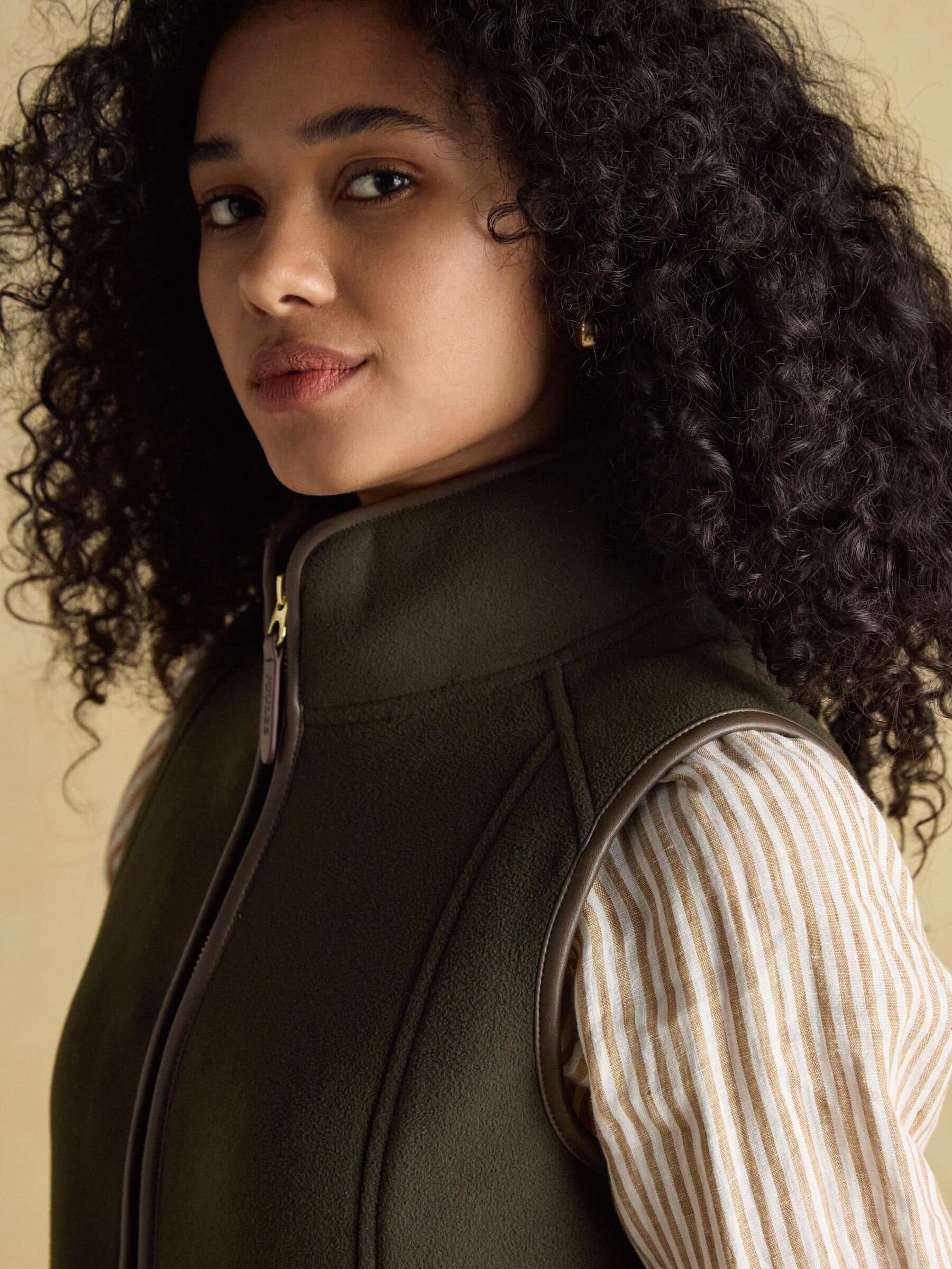 Heritage Navy Blue Fleece Gilet