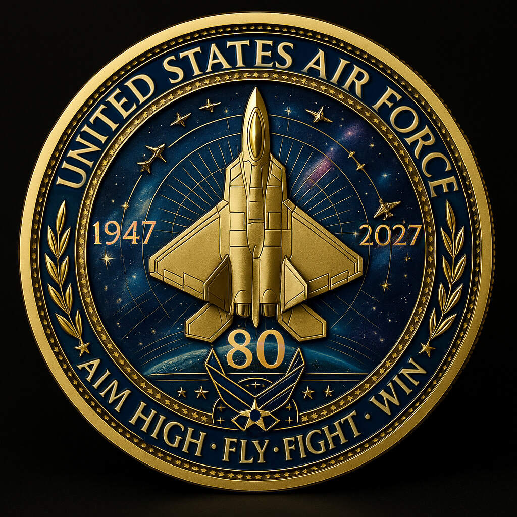 United States Air Force · 80th Anniversary Coin