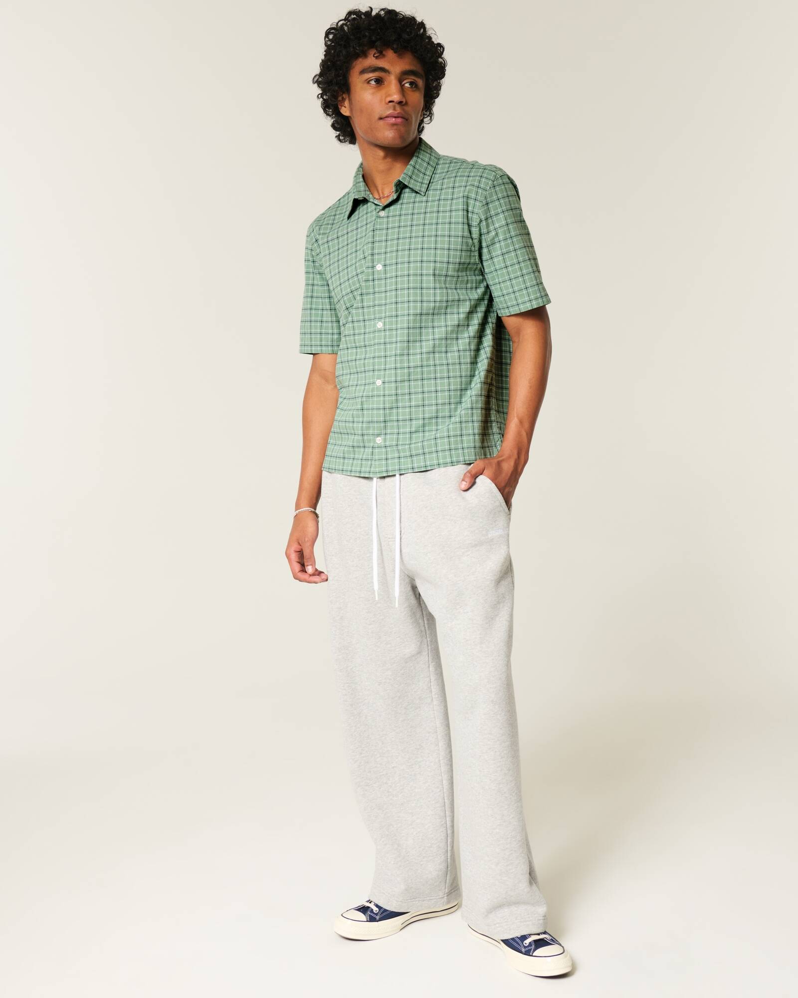 Boxy Short-Sleeve Cherry Graphic Shirt