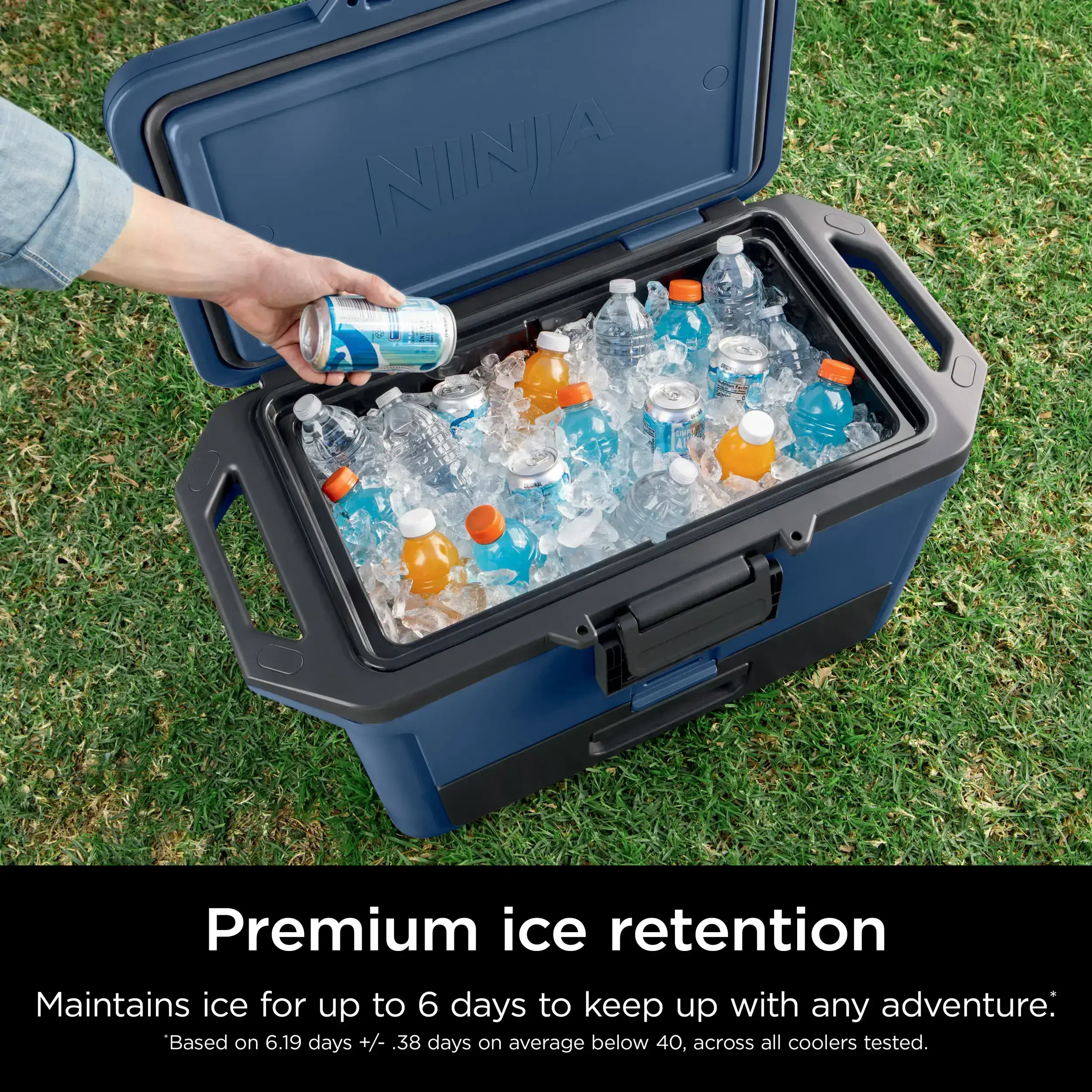 50qt Hard Cooler with Cold Dry Zone - FB151