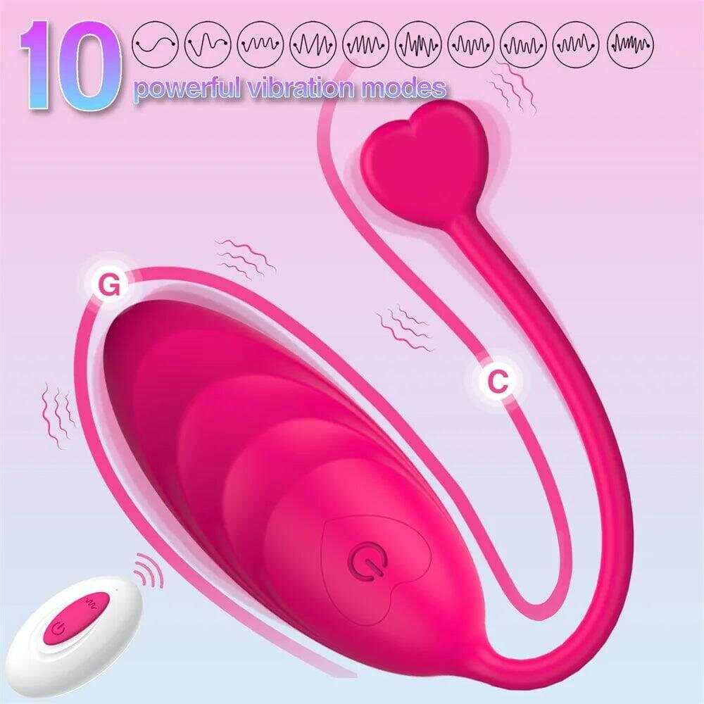 Wireless Remote Control Vibrating Egg: Clitoral Stimulator for Women