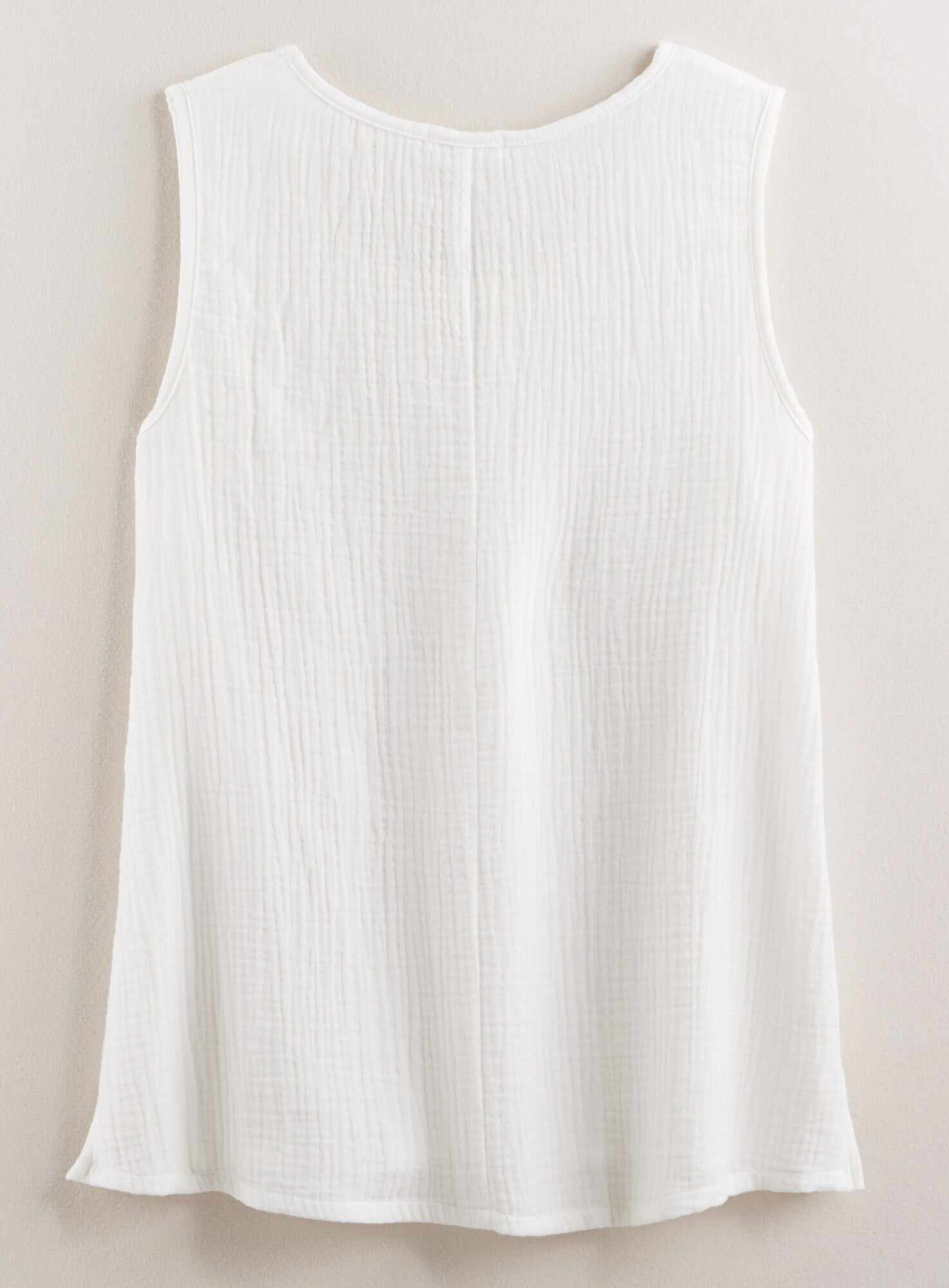 Cotton Ripple Tank Top