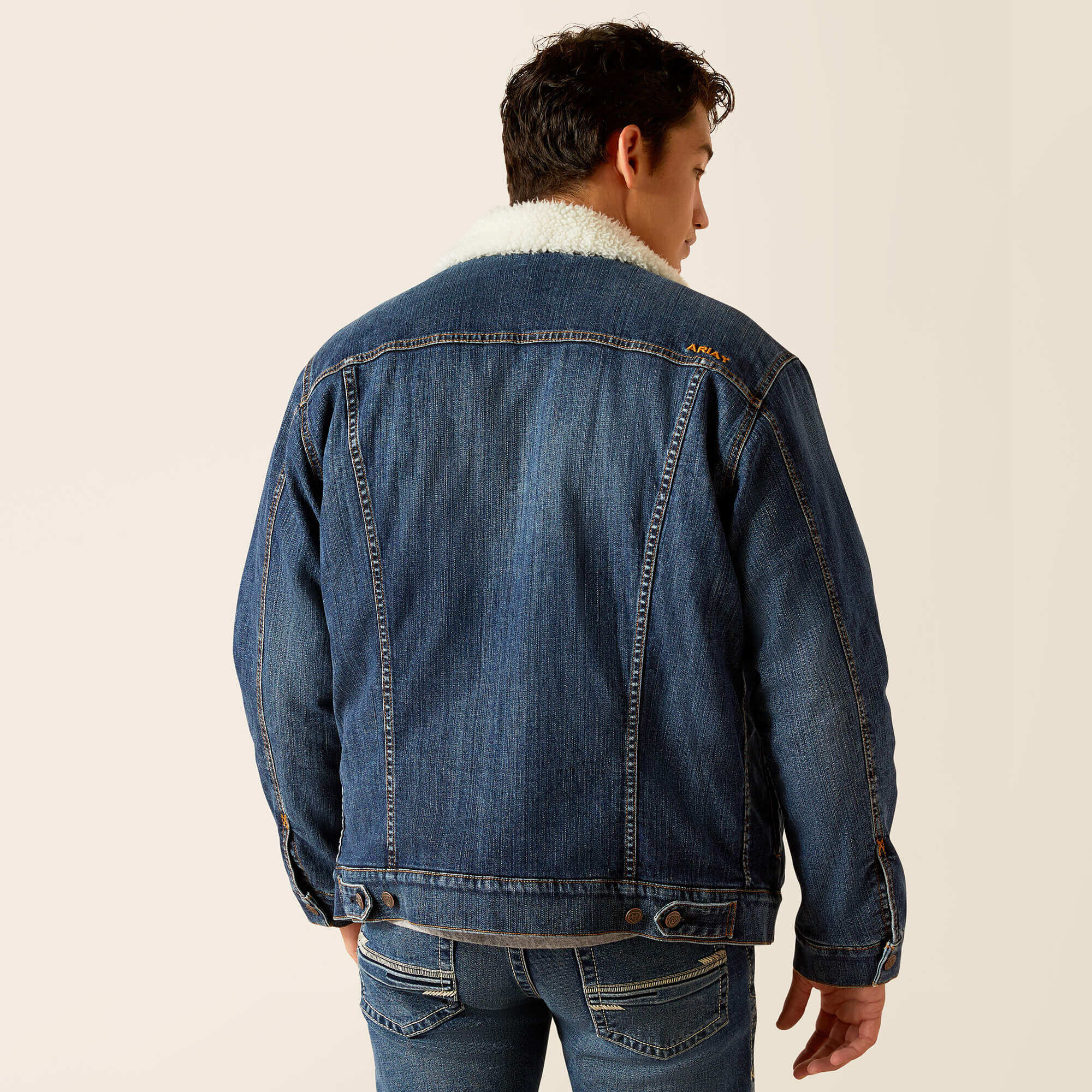 Sherpa Lined Trucker Jacket