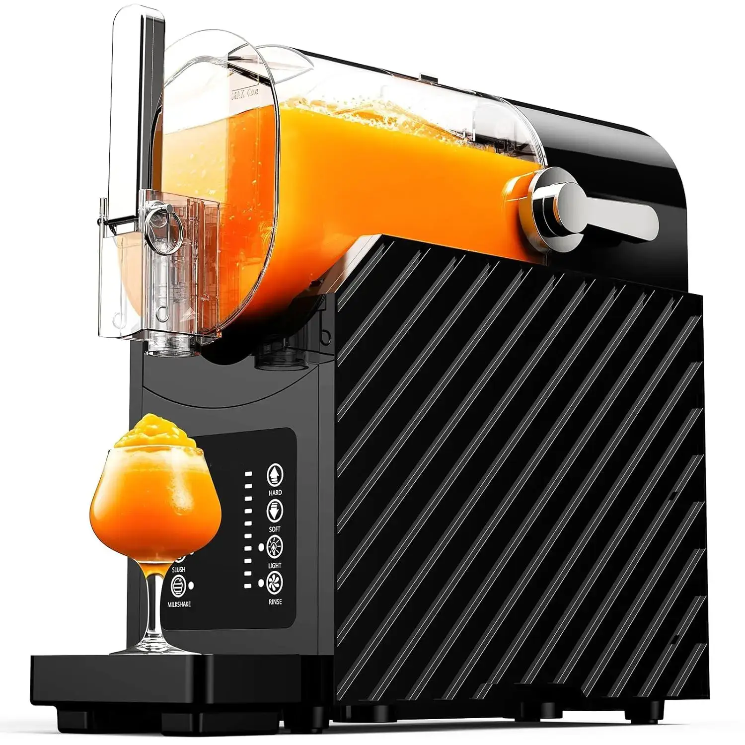 Slushie Machine with Self-Cleaning, 3 Preset Programs Slushie Maker, Professional Slushy Machine for Home, No Ice Needed Frozen Drink Maker for Margaritas & Milkshakes Smoothie