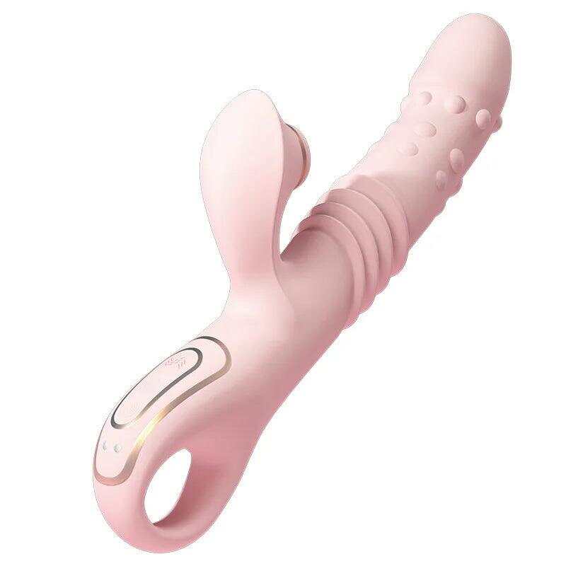 Fully Automatic Sucking & Telescopic Vibrator – Remote-Controlled, Heated Bead Swing Massager for Women