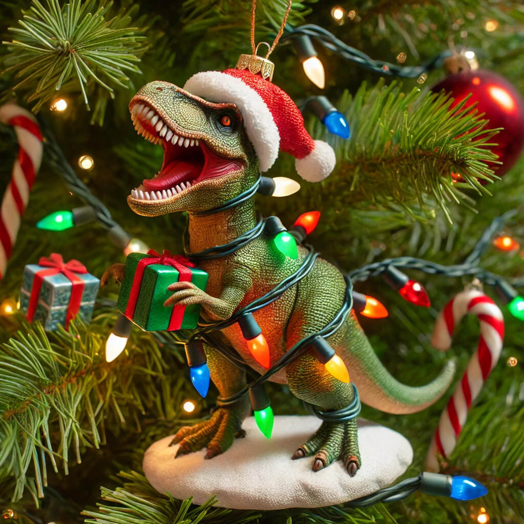 🦖Dino Ornaments | Funny Gift
