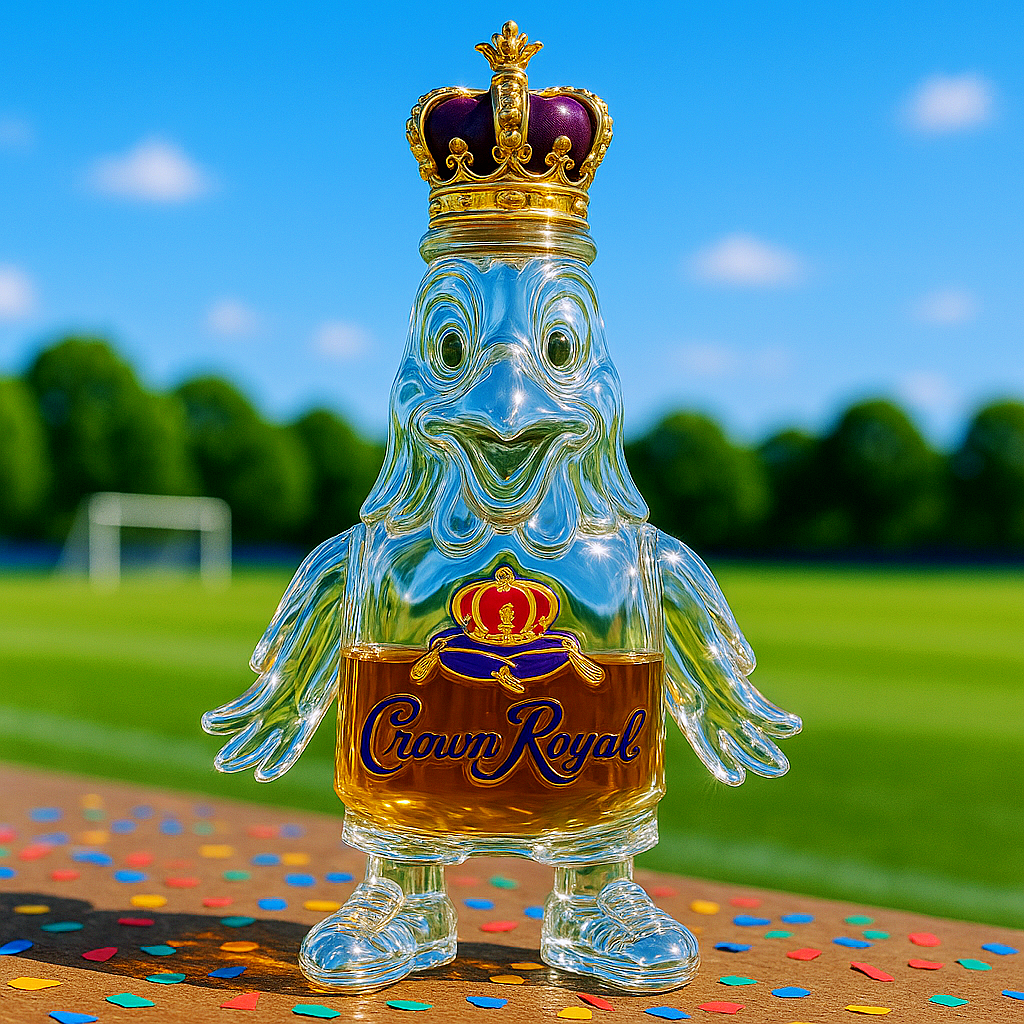 The Tottenham Hotspur Mascot Whisky Bottle——Celebrate Tottenham Hotspur Winning 2025 Europa League Championship