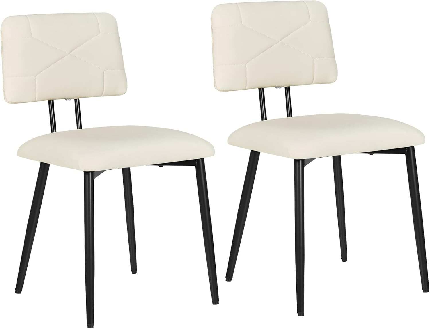 VECELO Dining Chairs Set of 2